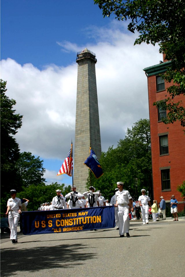 US Navy 060611-N-8110K-032 USS Constitution Sailors march in the Annual Bunker Hill Day Parade in Charlestown