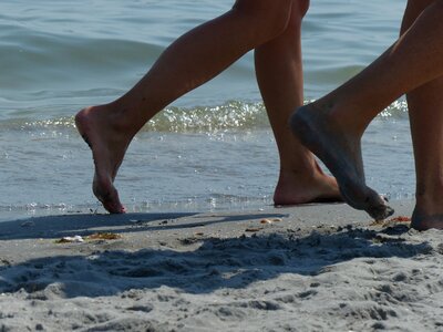 Beach set walk photo