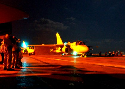 US Navy 030321-N-6895M-504 An S-3B Viking assigned to the