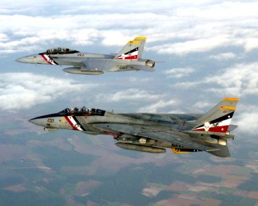 US Navy 030531-N-0000X-001 An F-14D Tomcat assigned to the