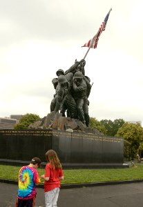 US Navy 030617-N-9593R-088 The Marine Corps War Memorial stands as a symbol of this grateful Nation's esteem for the honored dead of the U.S. Marine Corps