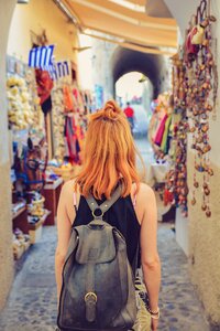 Bag clothing walking