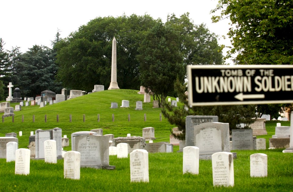 US Navy 030617-N-9593R-075 Arlington Mansion and 200 acres of ground immediately surrounding it were officially designated as a military cemetery June 15, 1864, by Secretary of War Edwin M. Stanton