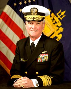 US Navy 030606-N-0000X-007 U.S. Navy photo of Vice Adm. Richard J. Naughton