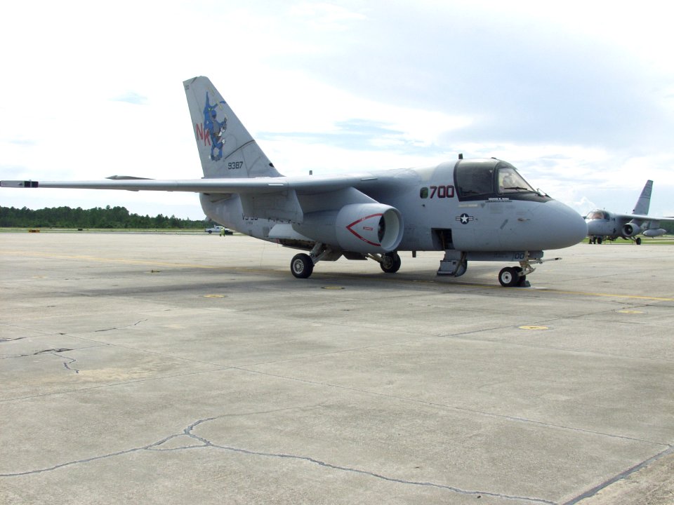 US Navy 030718-N-0000X-001 The Blue Wolves of Sea Control Squadron Thirty Five (VS-35) flew their S-3B Viking number 700 for its final flight from Naval Air Station (NAS) North Island, San Diego to NAS Pensacola, Fla