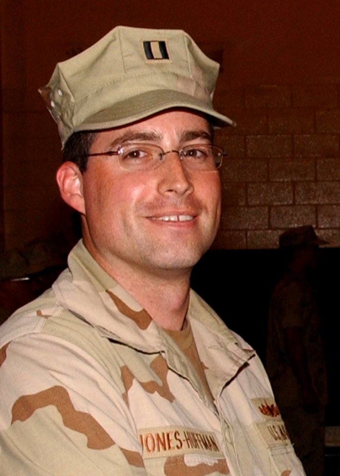 US Navy 030825-N-7572F-001 Lt. Kylan A. Jones-Huffman, 31, from Aptos, Calif., was killed Aug. 21 in Al Hillah, Iraq by an unidentified gunman