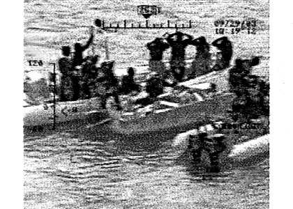 US Navy 030929-N-0000X-001 Coalition forces detain suspected sea-faring bandits in the North Arabian Gulf