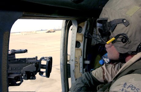 US Navy 031201-F-7234P-001 Chief Petty Officer William Kruppa assigned to Helicopter Combat Search and Rescue-Special Warfare