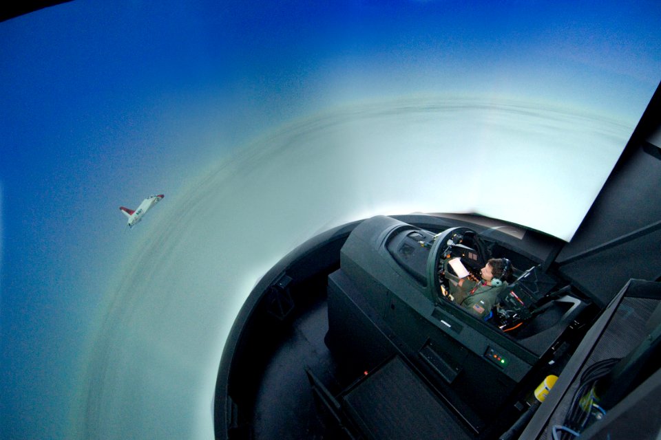 US Navy 110322-N-LY958-098 Lt. j.g. Jon Michael Chombeau, a flight student assigned to Training Air Wing (TRAWING) 2, Squadron 21, conducts ground