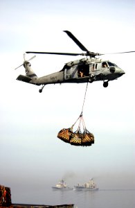 US Navy 040306-N-5319A-001 An MH-60S Knighthawk assigned to the