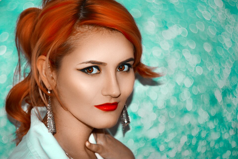 Girl lovely portrait