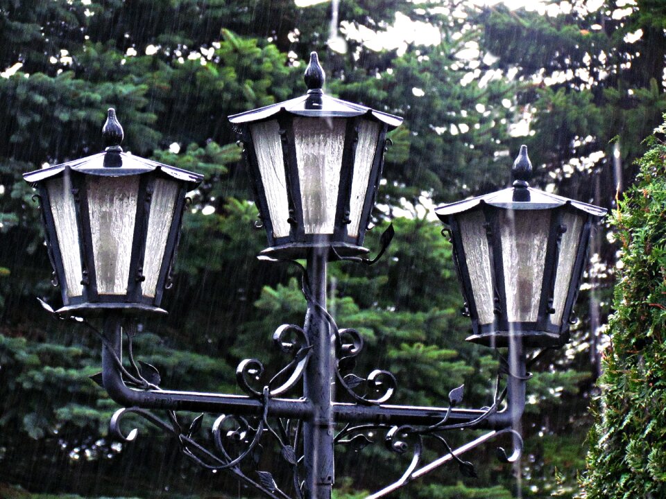 Lighting street lamp lights photo