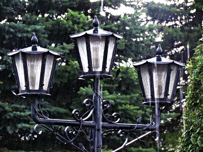 Lighting street lamp lights photo