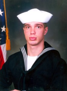 US Navy 040426-N-0000X-002 The Department of Defense has confirmed that Signalman 2nd Class Christopher E. Watts, 28, of Knoxville, Tenn., was killed after an unidentified Dhow exploded while he was participating in Maritime In photo