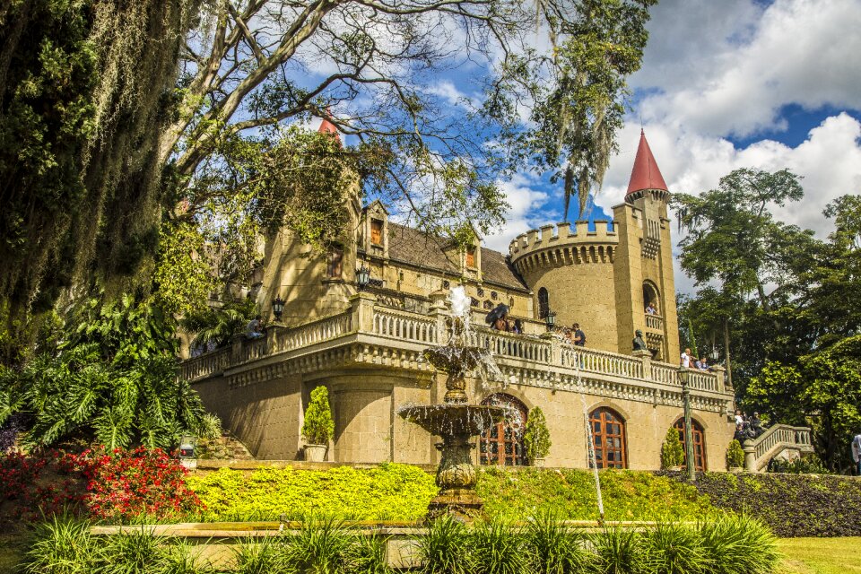 Colombia landscape castle