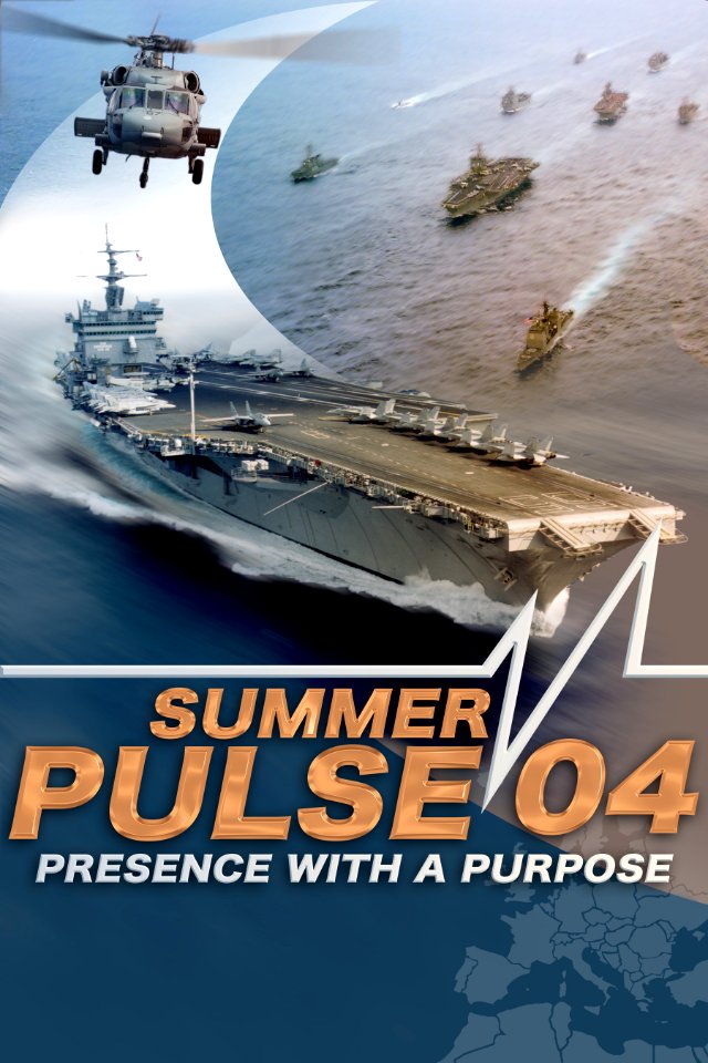 US Navy 040606-N-0000X-001 Original graphic art produced by Navy photographers, and illustrator draftsman during exercises supporting Summer Pulse 2004