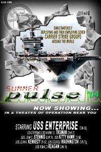 US Navy 040606-N-0000X-003 Original graphic art produced by Navy photographers, and illustrator draftsman during exercises supporting Summer Pulse 2004