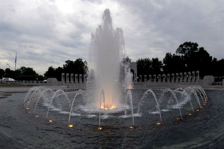 US Navy 040526-N-0295M-052 National World War II Memorial located on the National Mall in Washington, D.C