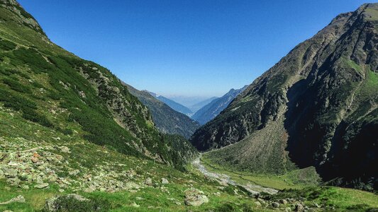 Mountain hills valley
