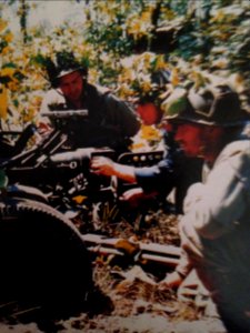 US Soldiers with the 37mm anti-tank gun.