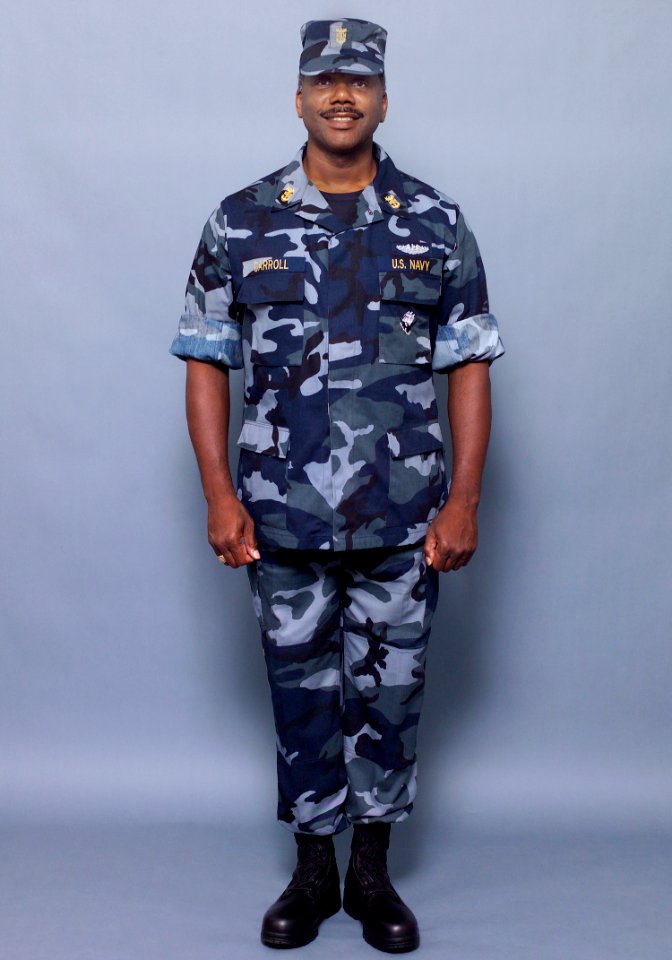 US Navy 041018-N-0000X-005 The Navy introduced a set of concept working uniforms for Sailors E-1 through O-10, Oct. 18th, in response to the fleet's feedback on current uniforms