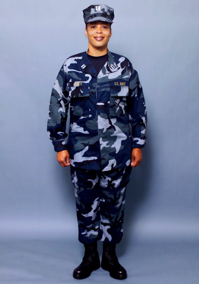 US Navy 041018-N-0000X-003 The Navy introduced a set of concept working uniforms for Sailors E-1 through O-10, Oct. 18th, in response to the fleet's feedback on current uniforms
