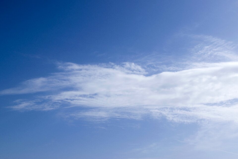 Soft summer blue sky