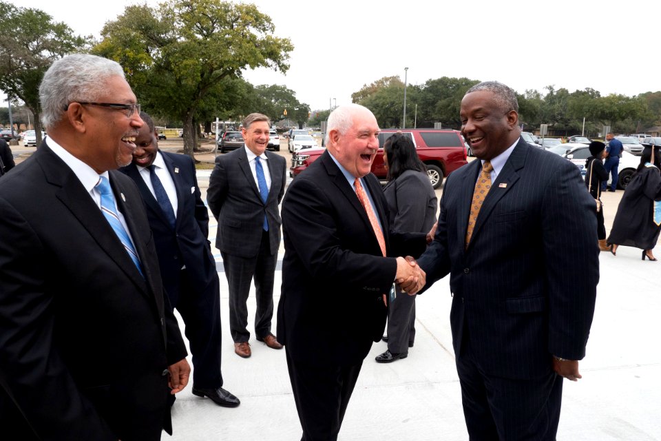 USDA Sec Sonny Perdue at Southern University and A&M College in Baton Rouge, Dec 2019 02