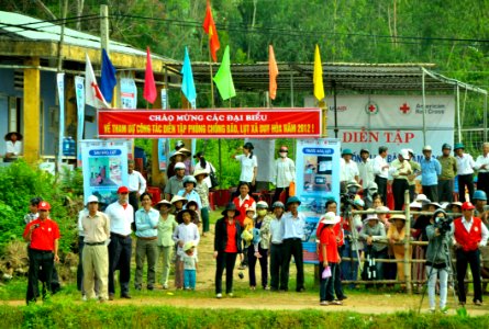 USAID, Red Cross Support Disaster Response Drill in Duy Hoa Commune, Quang Nam Province (8248541823)