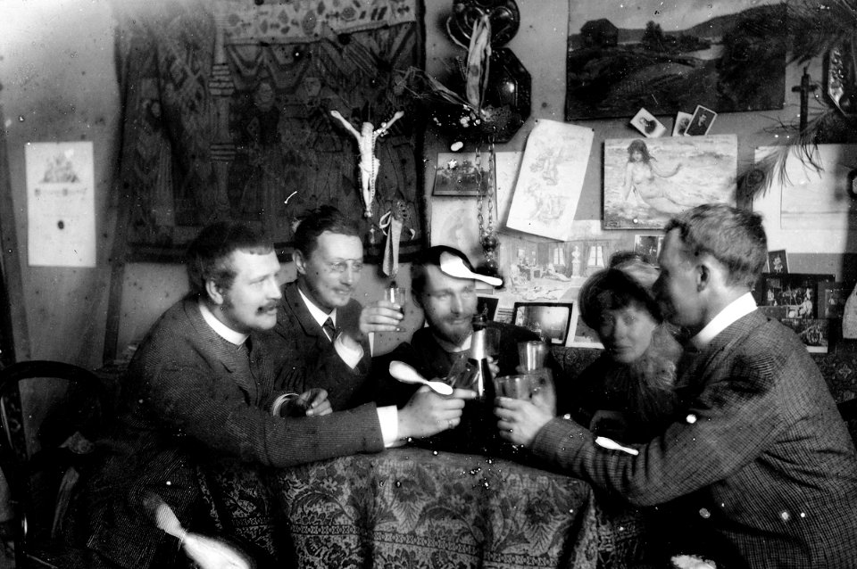 Usikker rekkefølge Ludvig Skramstad Nils Collett Vogt Regine Normann Trygve Andersen Munchen