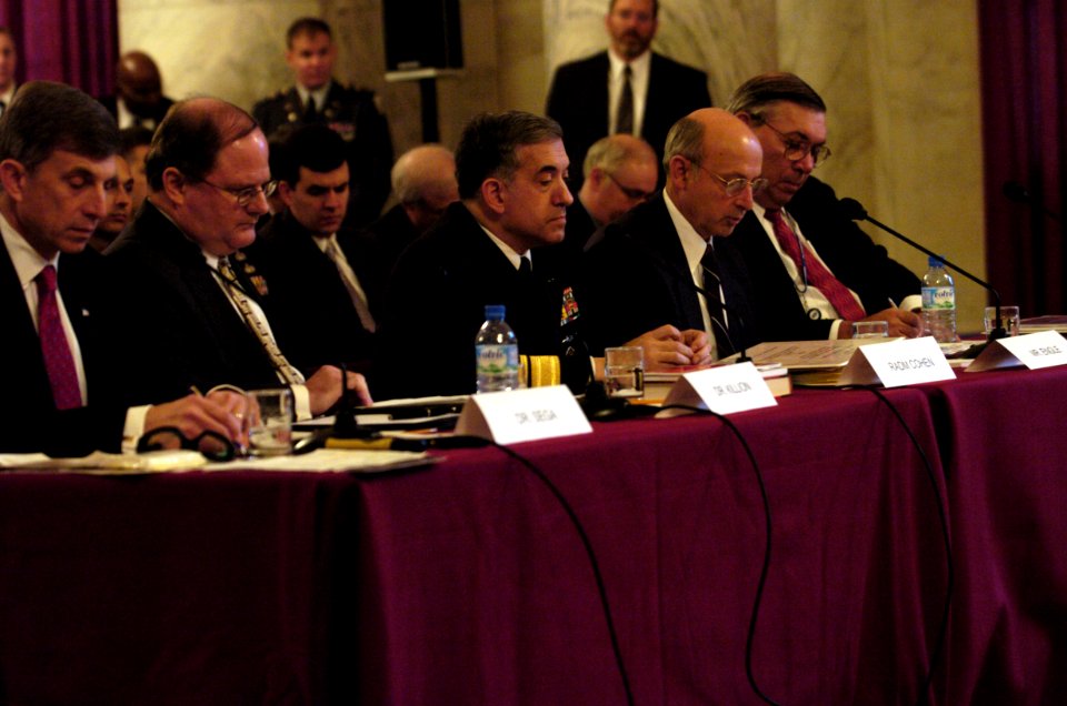 US Navy 050309-N-7676W-057 The Office of Naval Research's Legislative Affairs Office, testifies on the Department of Defense Science and Technology Budget and Strategy