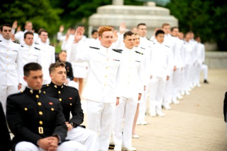 USNA Swearing-In Event for Class of 2020 (49922698066)