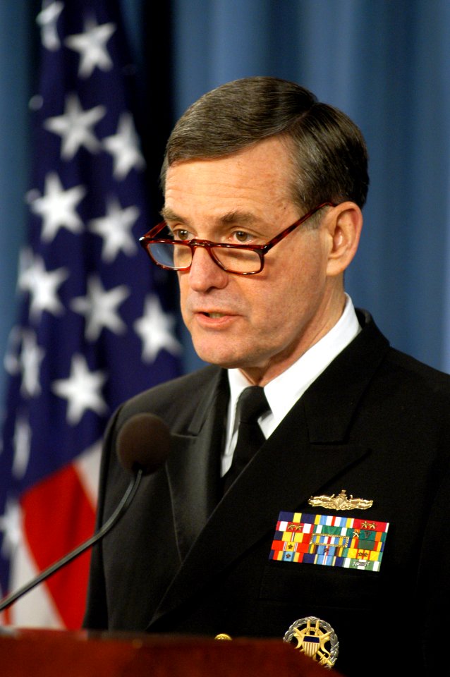 US Navy 050310-D-9880W-043 Vice Adm. Albert T. Church III, author of the