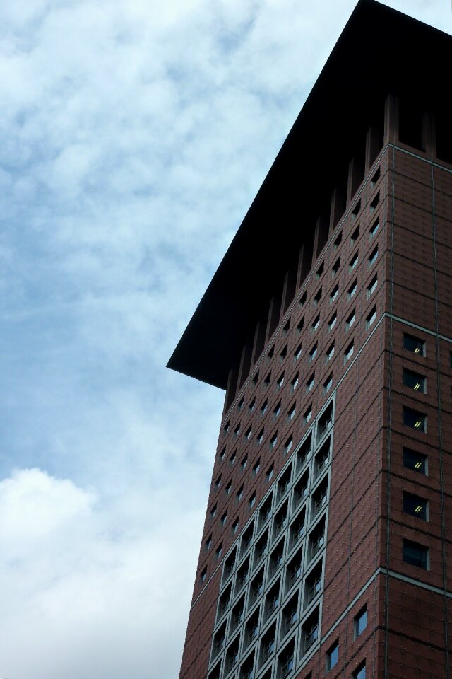Facade architecture glass