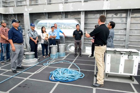 USNS Millinocket ship tour 150526-N-MK341-003