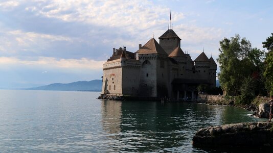Chateau de chillon montreux suisse