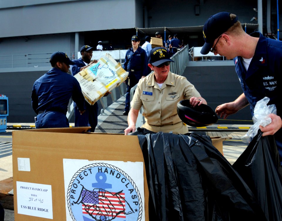USS Blue Ridge Sailors prepare for community relations missions DVIDS88711