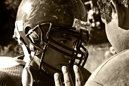 One male helmet