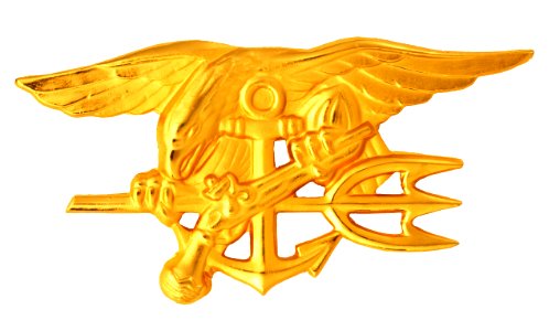 US Navy 050713-N-0000X-001 Navy Special Warfare Trident insignia worn by qualified U.S. Navy SEALs