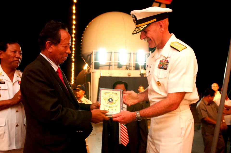 USS Blue Ridge visits Sihanoukville 120430-N-CZ945-192