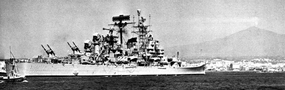 USS Boston (CAG-1) at Catania (Italy) in September 1964 photo