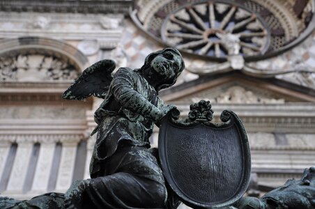 Lombardy bergamo alta monument