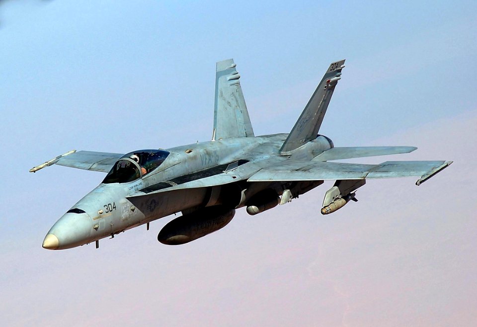 US Navy 051012-F-5480T-003 An F-A-18C Hornet, assigned to the