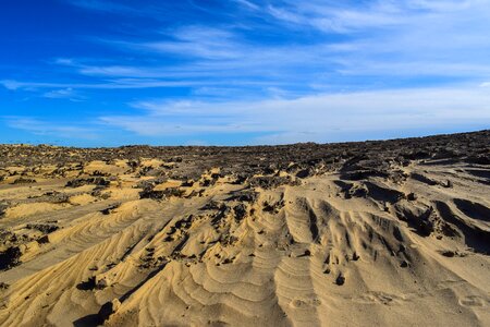 Dune bizarre sand formations natural spectacle