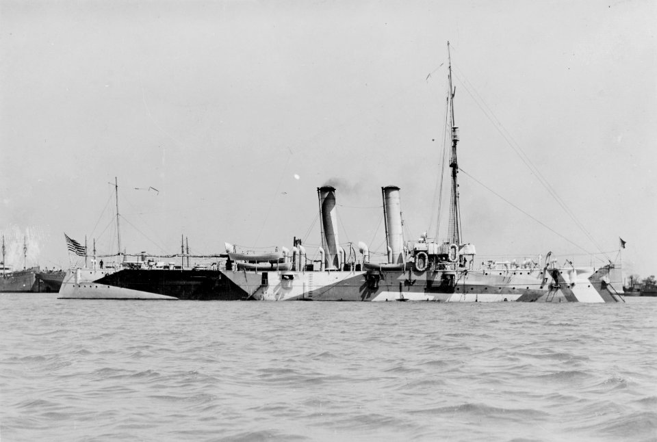 USS Cincinnati (C-7) 1894-1921 - NH 27