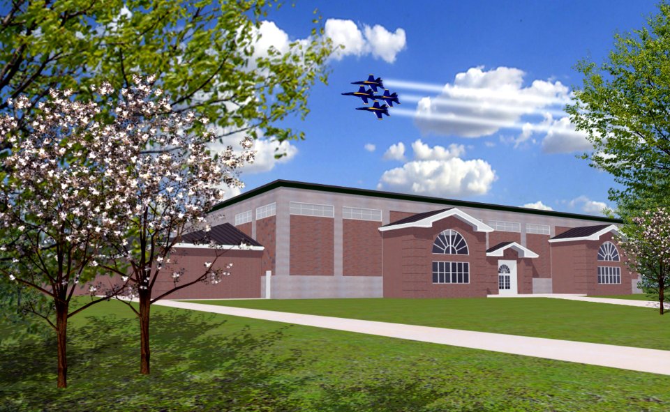 US Navy 051214-N-0000X-003 A computer illustration showing the new 34,844 square foot Aviation Rescue Swimmer School (ARSS) on board Naval Air Station Pensacola, Fla