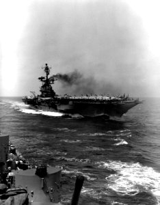 USS Coral Sea (CVA-43) off Vietnam in 1969
