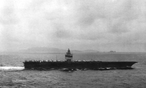 USS Enterprise (CVAN-65) rounds Cape Horn on 17 September 1964