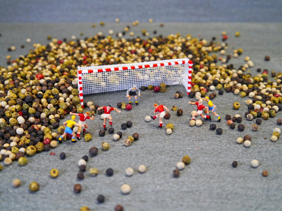 Goal poster miniature