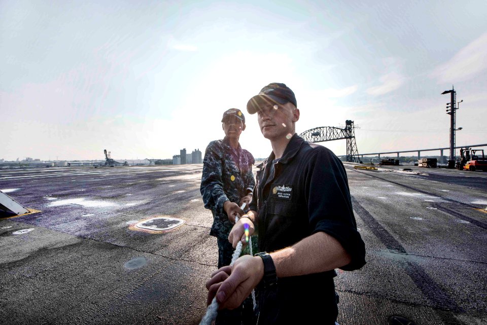 USS Dwight D. Eisenhower operatitons 150703-N-OR652-523